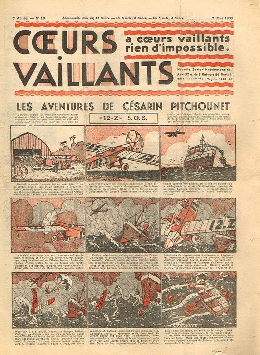 Coeurs Vaillants n°19 de 1933