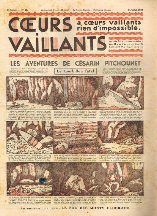 Coeurs Vaillants n°28 de 1933