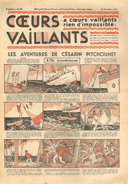 Coeurs Vaillants n°46 de 1933
