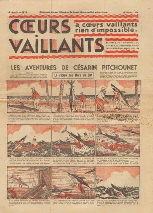 Coeurs Vaillants n°6 de 1934