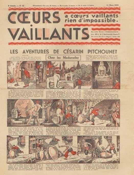 Coeurs Vaillants n°11 de 1934