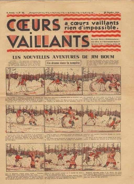 Coeurs Vaillants n°44 de 1934