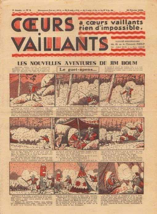 Coeurs Vaillants n°8 de 1935