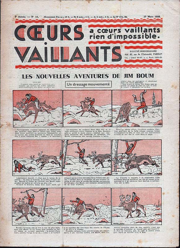 Coeurs Vaillants n°11 de 1935