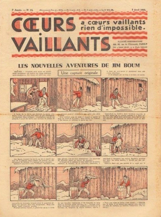 Coeurs Vaillants n°14 de 1935