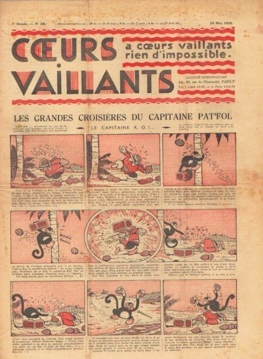 Coeurs Vaillants n°20 de 1935
