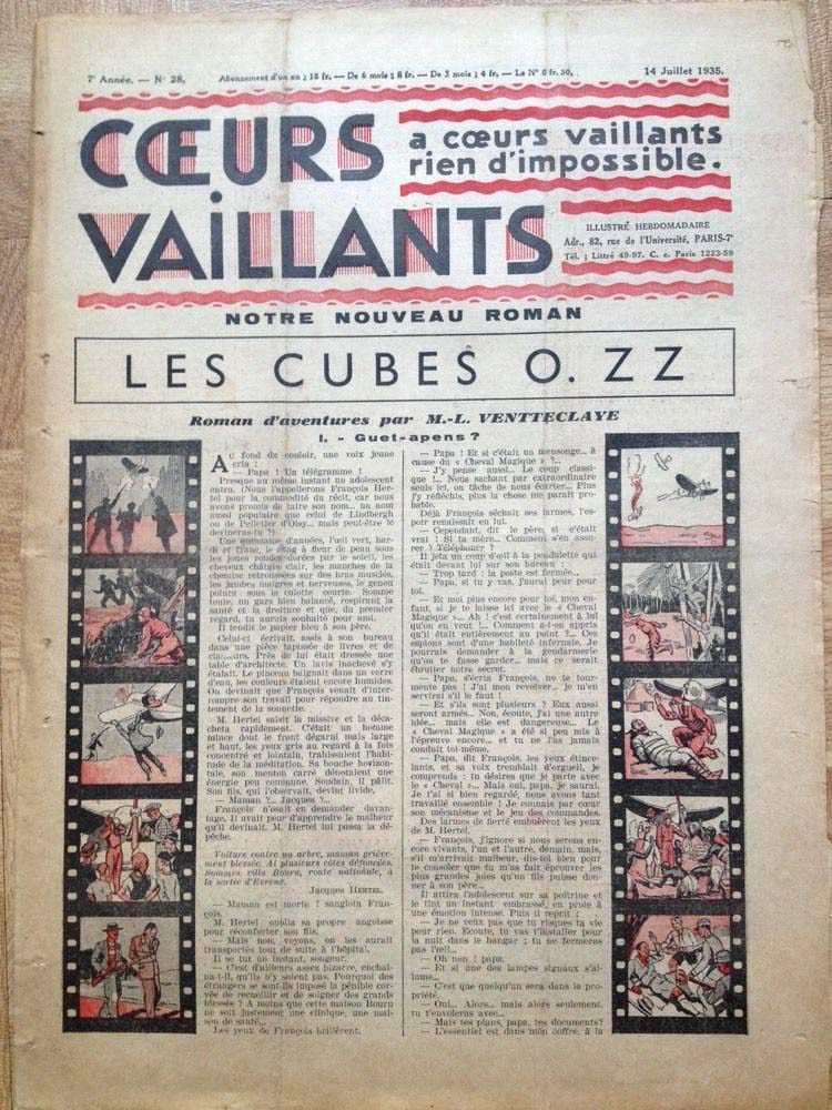 Coeurs Vaillants n°28 de 1935