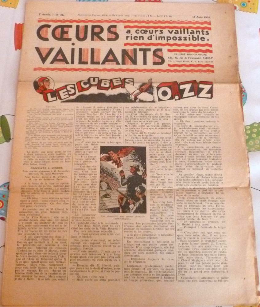 Coeurs Vaillants n°32 de 1935