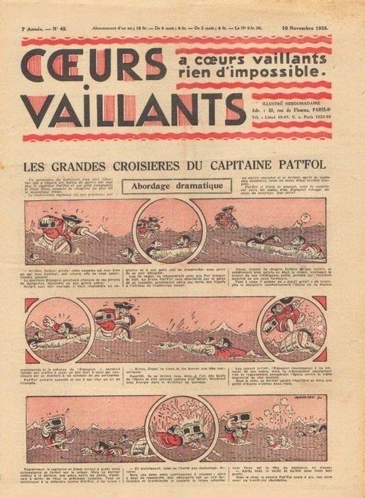 Coeurs Vaillants n°45 de 1935