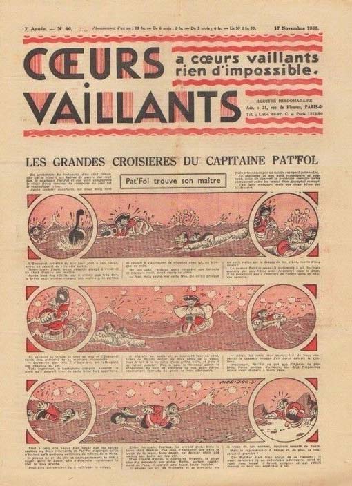 Coeurs Vaillants n°46 de 1935