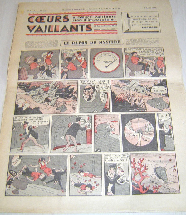 Coeurs Vaillants n°32 de 1936