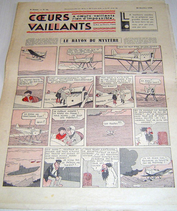 Coeurs Vaillants n°43 de 1936
