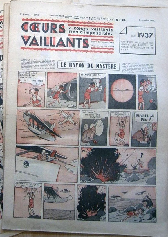 Coeurs Vaillants n°1 de 1937