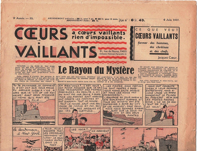 Coeurs Vaillants n°23 de 1937