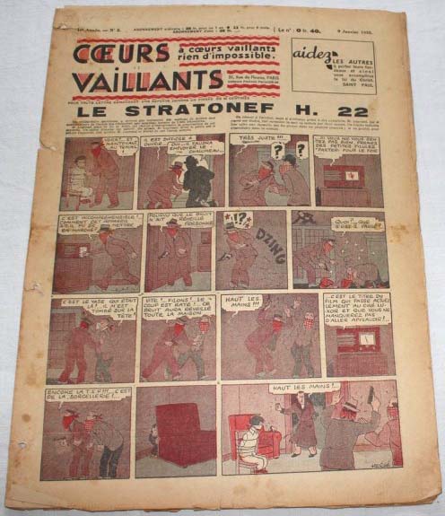 Coeurs Vaillants n°2 de 1938