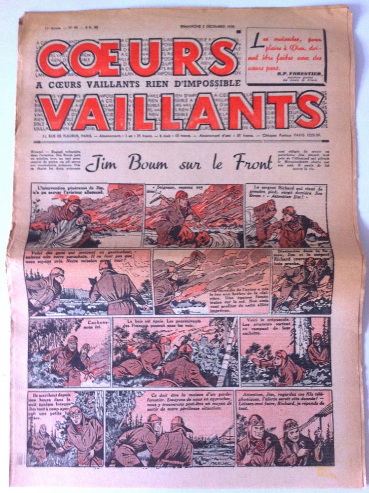 Coeurs Vaillants n°49 de 1939