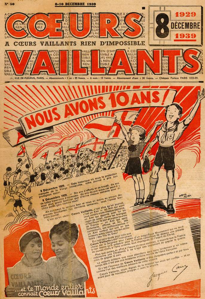 Coeurs Vaillants n°50 de 1939