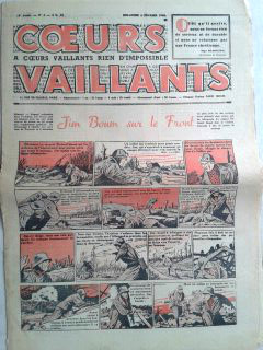 Coeurs Vaillants n°5 de 1940