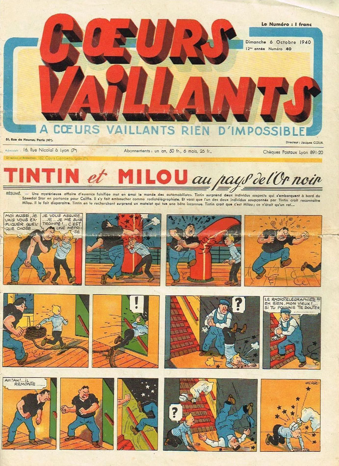Coeurs Vaillants n°40 de 1940