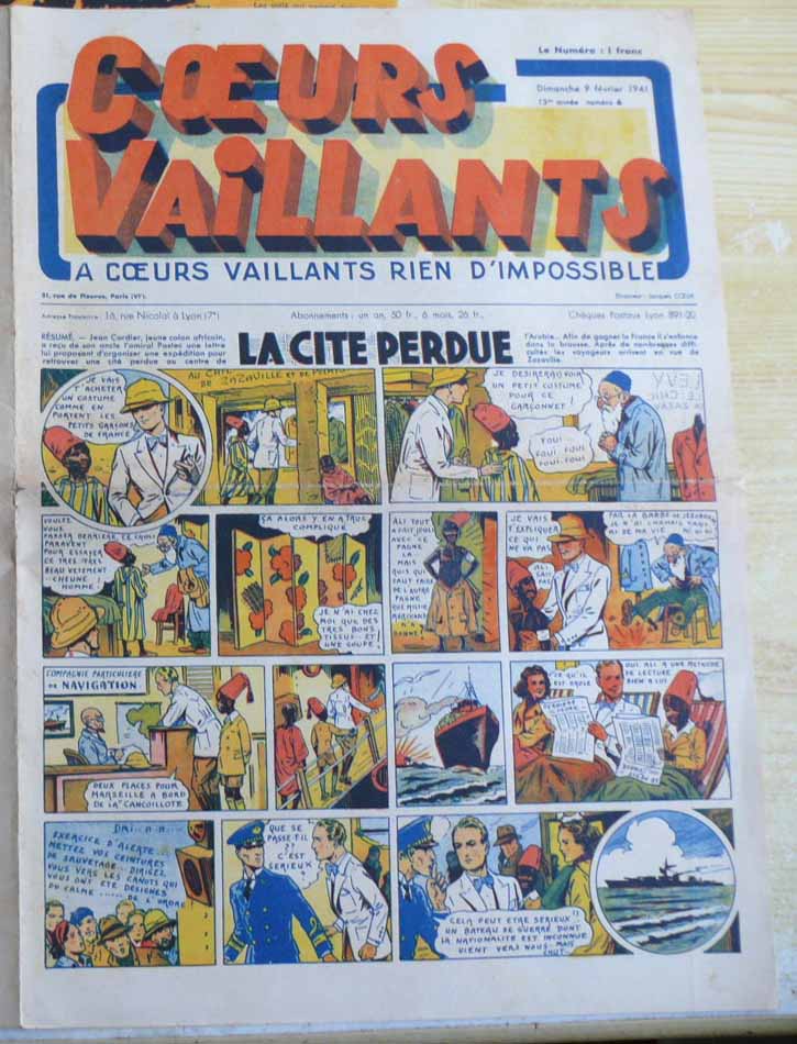Coeurs Vaillants n°6 de 1941