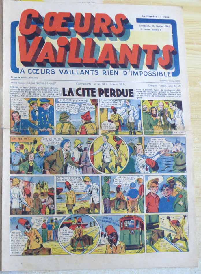 Coeurs Vaillants n°7 de 1941