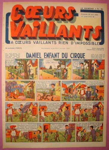 Coeurs Vaillants n°12 de 1942