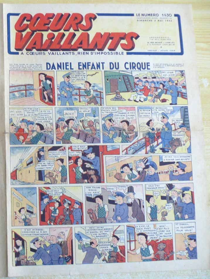 Coeurs Vaillants n°18 de 1942