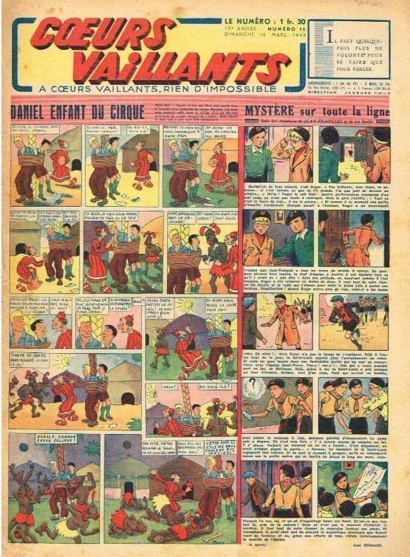 Coeurs Vaillants n°11 de 1943