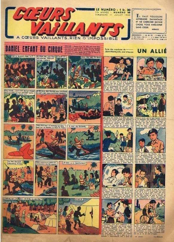 Coeurs Vaillants n°28 de 1943
