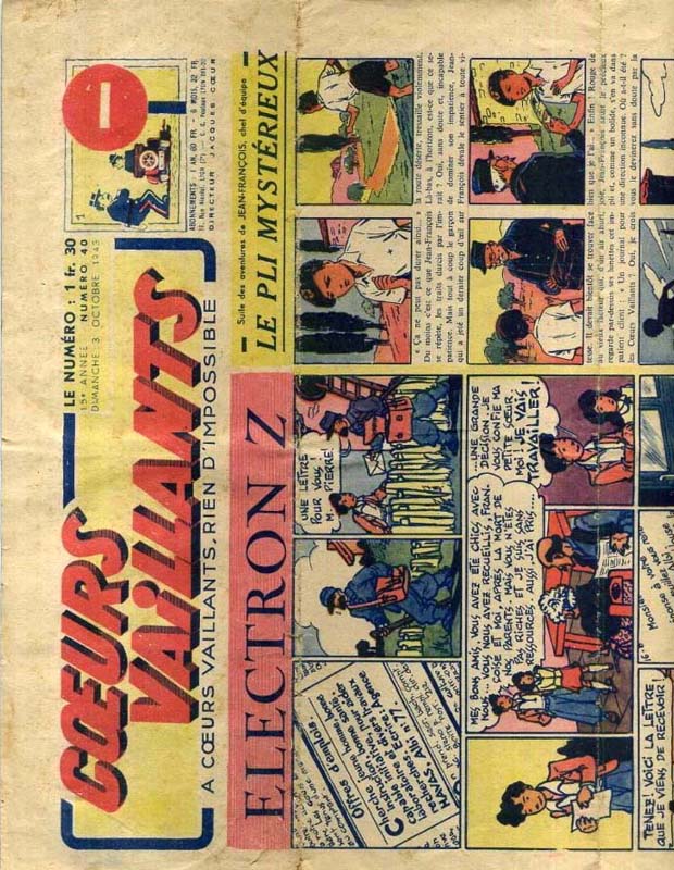 Coeurs Vaillants n°40 de 1943