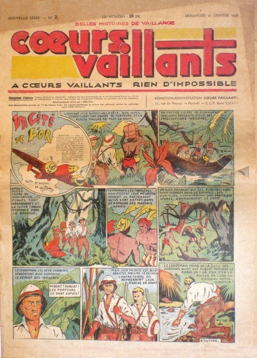 Coeurs Vaillants n°2 de 1948