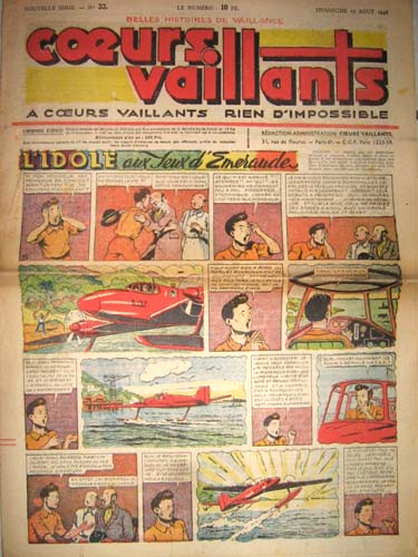 Coeurs Vaillants n°33 de 1948