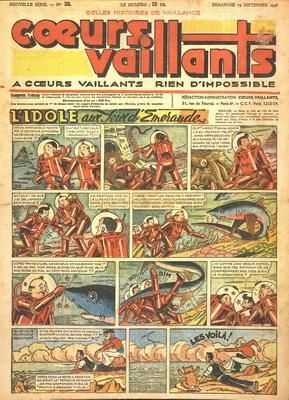 Coeurs Vaillants n°38 de 1948